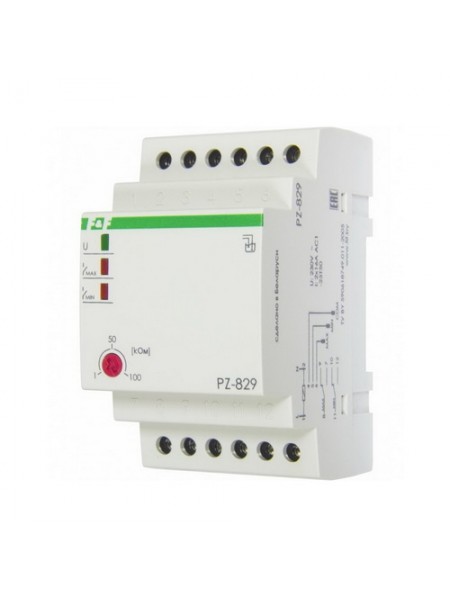 Реле рівня рідини F&F PZ-829 RC 16A +3 датчика PZ (PZ-829 RC)