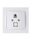 Розетка Nilson Thor біла комп'ютерна  CAT5e RJ45 ( 27111044 )