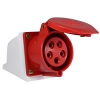 Розетка трифазна настінна АСКО ГС 32А/5 (A0080040006)