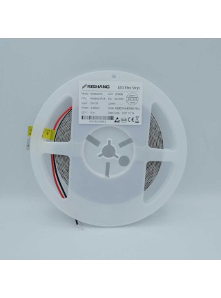 Світлодіодна стрічка RISHANG 12V 8,6W 2700K 120led IP20 ( RN08C0TA-B 2700K )