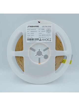 Світлодіодна стрічка RISHANG 24V 10W 3000K 320led IP20​ ( RM0801MC-D 3000K )
