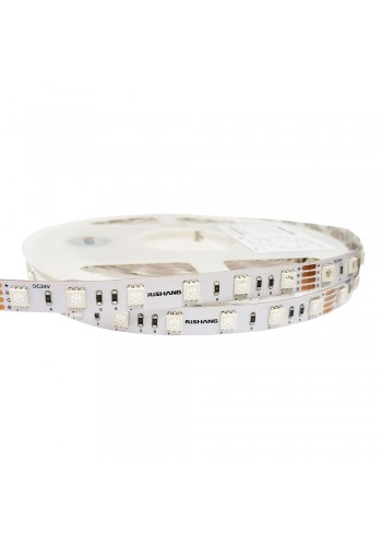Світлодіодна стрічка RISHANG 24V 13W RGB 60led IP20 ( RN0060AP )