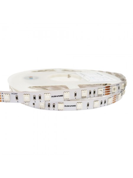 Світлодіодна стрічка RISHANG 24V 13W RGB 60led IP20 ( RN0060AP )