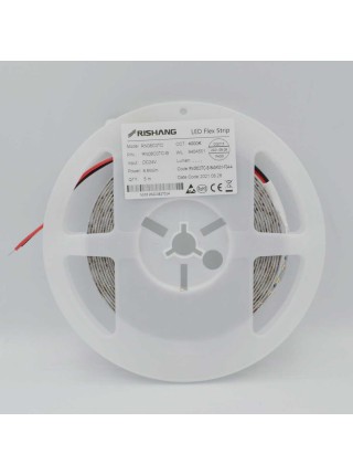 Світлодіодна стрічка RISHANG 24V 8,6W 4000K 120led IP20 ( RN08C0TC-B )