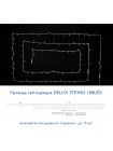 Гірлянда зовнішня DELUX STRING 100 LED нитка10m (2x5m) 20 білий flash теплий білий/прозорий IP44 EN