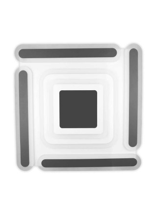 Світильник LED smart MATRIX+пульт 120W 3000-6000K IP20 чорний квадрат ( 220505 )