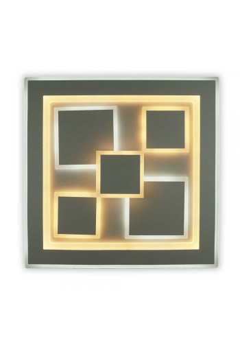 Світильник LED smart OXFORD+пульт 110W 3000-6000K IP20 білий квадрат ( 220425 )