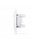 Розетка PC одинарна комп'ютерна біла TITANUM STANDARD ТF-ST-SK1PC-W - 299686