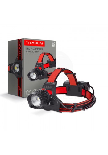 Налобный светодиодный фонарик TITANUM TLF-H06 800Lm 6500K