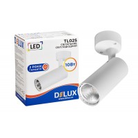 Світильник світлодіодний стельовий DELUX TL02S 10 Вт  36* 4000K  білий