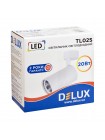 Світильник світлодіодний стельовий DELUX TL02S 20 Вт 36* 4000K білий