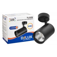 Світильник світлодіодний стельовий DELUX TL02S 30 Вт  36* 4000K  чорний