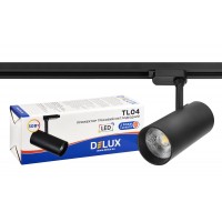 Прожектор світлодіодний трековий DELUX TL04 30 Вт  36° 4000K  чорний