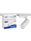 Прожектор світлодіодний трековий DELUX TL07 10 Вт 36° 4000K білий