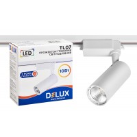 Прожектор світлодіодний трековий DELUX TL07 10 Вт  36° 4000K білий