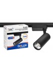 Прожектор світлодіодний трековий DELUX TL07 10 Вт 36° 4000K чорний
