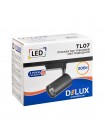 Прожектор світлодіодний трековий DELUX TL07 30 Вт 36° 4000K чорний