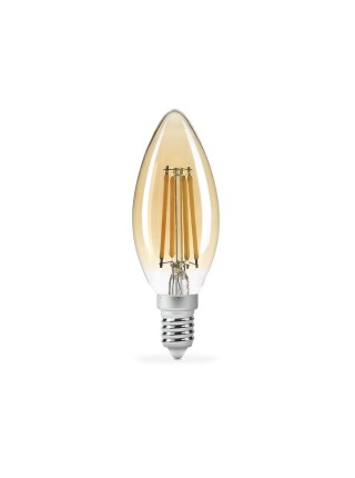 LED лампа TITANUM  Filament C37 4W E14 2200K бронза TLFC3704142A - 298658
