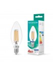 LED лампа TITANUM Filament C37 4W E14 4100K TLFC3704144 - 298696