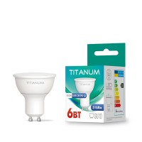 LED лампа TITANUM MR16 6W GU10 4100K TLMR1606104 - 482370