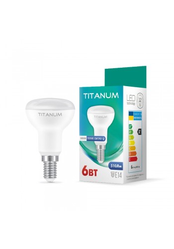 LED лампа TITANUM R50 6W E14 3000K TLR5006143 - 482387