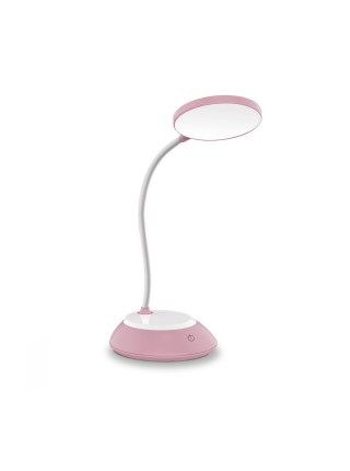 LED лампа настiльна з акумулятором TITANUM TLTF-022P 7W 3000-6500K USB рожева TLTF-022P - 482226