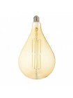 Лампа вінтажна світлодіодна (ретро) Filament led TOLEDO 8W 2400К титан E27