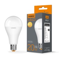 LED лампа VIDEX A65e 20W E27 4100K VL-A65e-20274 - 294551