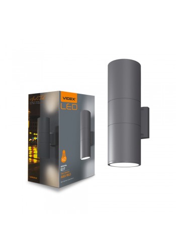 LED Світильник архітектурний AR082G IP54 VIDEX E27x2 VL-AR082G - 482363