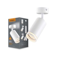 Світильник VIDEX під лампу GU10 SPF05B накладний поворотний білий VL-SPF05B-W - 482134