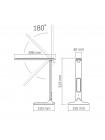 LED лампа настiльна VIDEX TF05W 7W 3000-5500K VL-TF05W - 295473