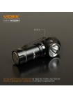 Портативний світлодіодний ліхтарик VIDEX VLF-A055H 600Lm 5700K VLF-A055H - 481038