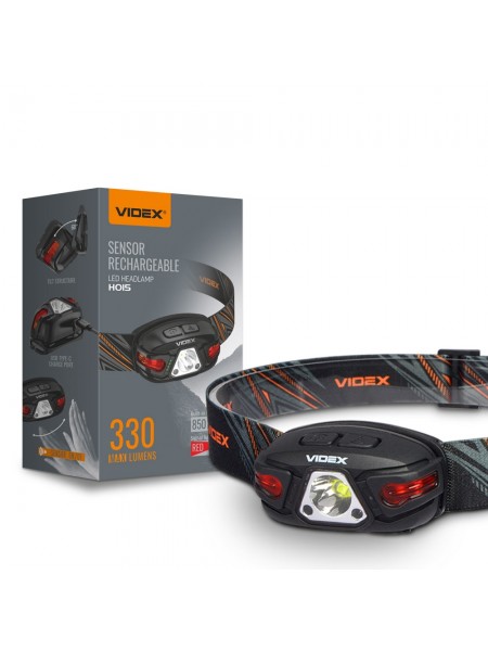 Налобний світлодіодний ліхтарик VIDEX VLF-H015 330Lm 5000K VLF-H015 - 480987