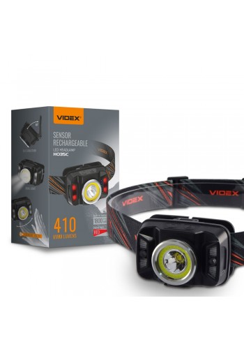 Налобний світлодіодний ліхтарик VIDEX VLF-H035C 410Lm 5000K VLF-H035C - 481069