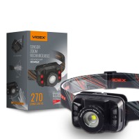 Налобний світлодіодний ліхтарик VIDEX VLF-H045Z 270Lm 5000K VLF-H045Z - 481052