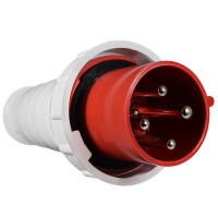 Вилка трифазна АСКО ВП 63А/4 (А0080010008)