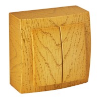 Вимикач Nilson Themis дуб 2кл ( 26251003 )