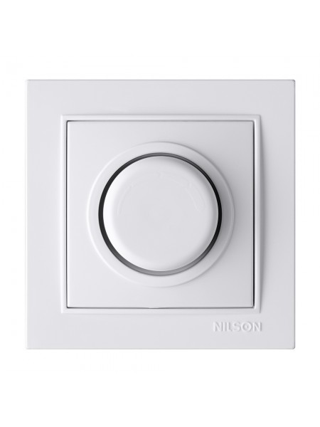 Світлорегулятор Nilson Thor білий 1000W з підсвіткою ( 27111053 )
