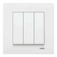 Вимикач VI-KO Karre білий 3кл (90960068)