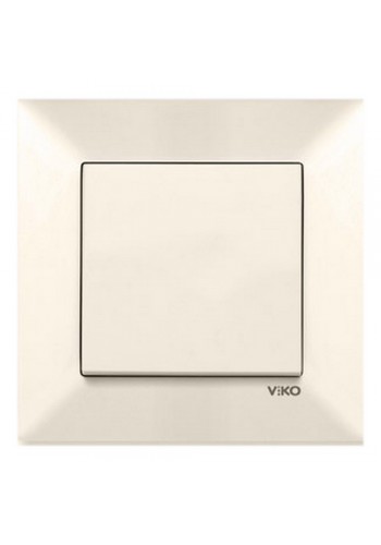 Вимикач VI-KO Meridian кремовий 1кл (90970201-WH)