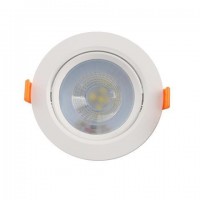 Світильник вбудований поворотний NORA-5 5W 6400K білий 016-053-005-010 Horoz