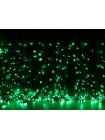 Вулична світлодіодна гірлянда Штора Lumion 912 led колір зелений довжина 2м. висота 3м IP44, 230V без каб піт