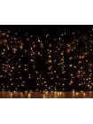 Гирлянда уличная LUMION штора 912LED 2x3m 230V цвет белый теплый/черный IP44 EN