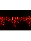 Гірлянда вулична LUMION бахрома 120LED 230V 2x0,9m колір червоний / чорний IP44 EN