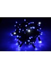 Гирлянда уличная LUMION нить 100LED 10m 230V цвет синий, мерцают 10LED IP44 EN