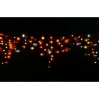 Гірлянда вулична LUMION бахрома 90LED 2x0,5m 230Vцвет жовтий, мерехтить 9LED IP44 EN