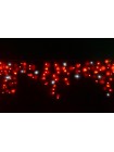 Гірлянда вулична LUMION бахрома 90LED 2x0,5m 230V колір червоний, мерехтить 9LED IP44 EN