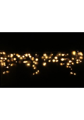 Гирлянда уличная LUMION бахрома 90LED 2x0,5m 230V белый теплый мерцает 90LED IP44 EN