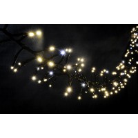 Гирлянда уличная LUMION нить 240LED 5m 230V цвет теплый белый, мерцает 30 LED IP44 EN