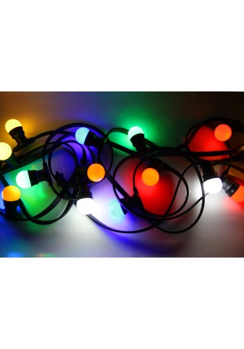 Уличная светодиодная гирлянда Lumion Belt Light String (Белт лайт стринг) 50 м 125 ламп наружная цвет наборной